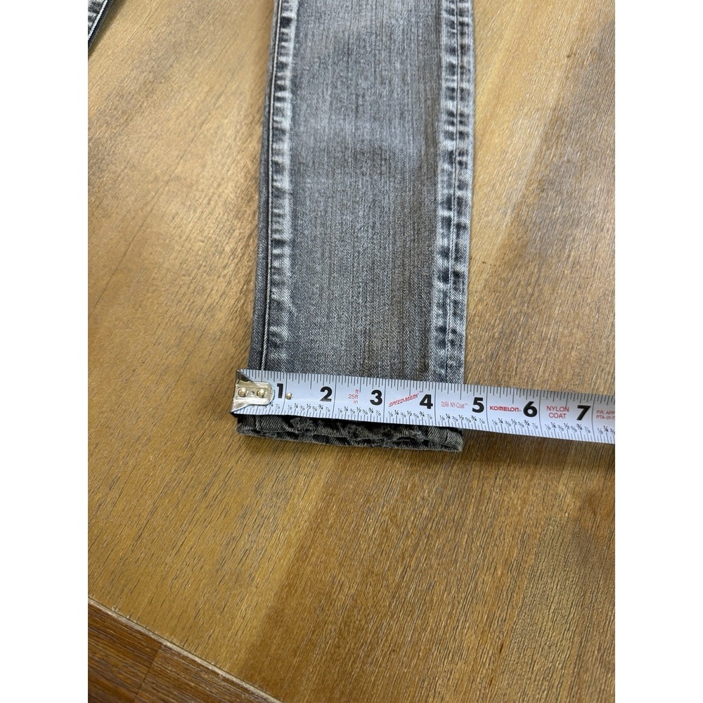 Moussy Vintage Women's Size 25 Jeans High Rise Stretch Gray Wash - Picture 8 of 16